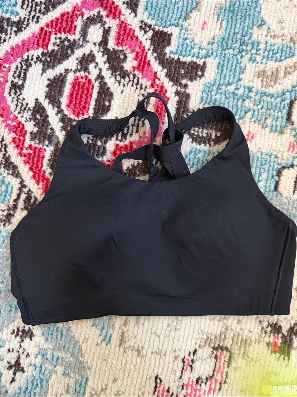 lululemon athletica Black Energy High-Neck Sports Bra 36C